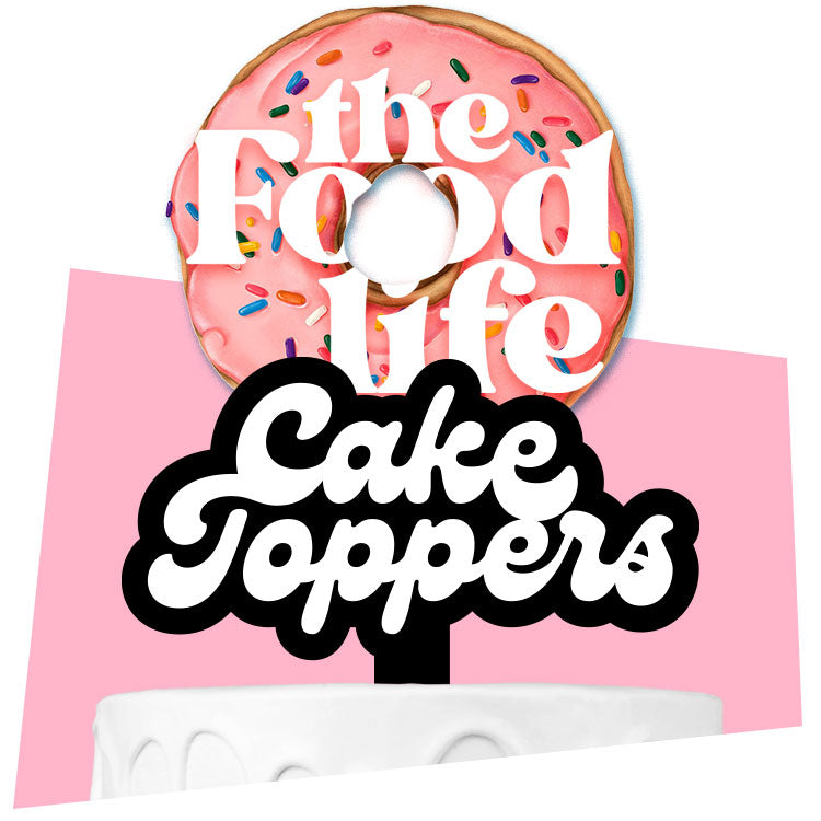 Food Life Cake Toppers