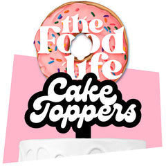 Food Life Cake Toppers